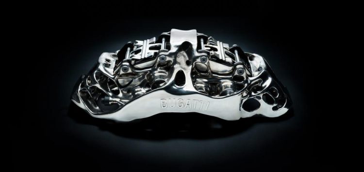 Bugatti друкують супорти на 3D-принтері