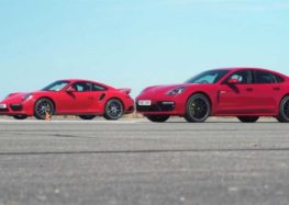 Porsche Panamera Turbo S проти Porsche 911 Turbo S (відео)