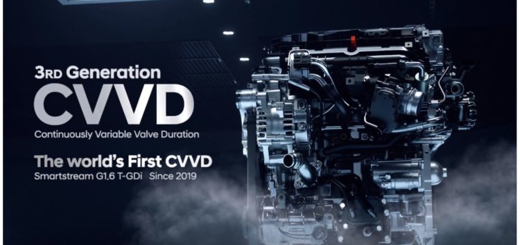 Hyundai презентував більш ефективні двигуни CVVD