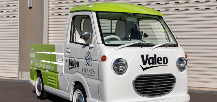 Электрический грузовик от Valeo