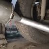 Заміна задньої частини глушника Polmostrow 08 253 на Ford Scorpio (відео)