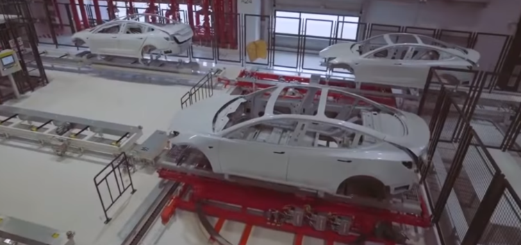 Tesla Gigafactory Shanghai показали изнутри (видео)