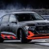 Audi e-tron S з трьома моторами показали на треку (відео)