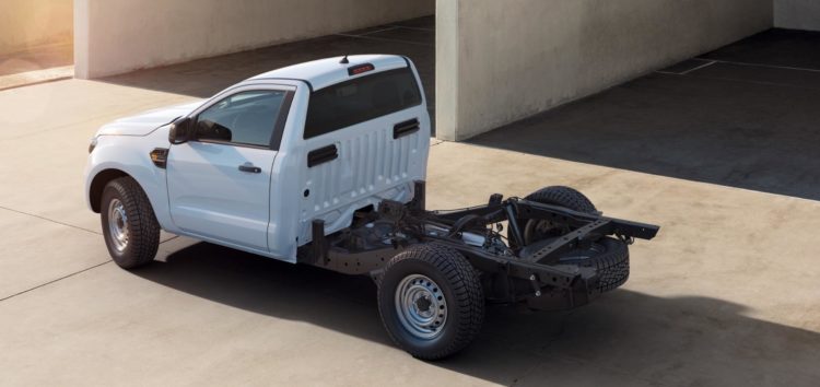 Ford пропонує шасі Ranger з кабіною для спецмашин
