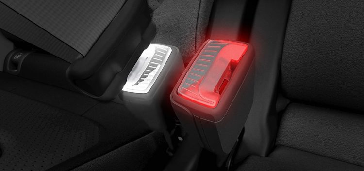 Ремни безопасности с подсветкой — новая разработка компании Skoda