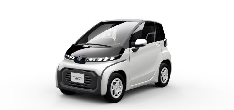 Toyota представила найменший електрокар