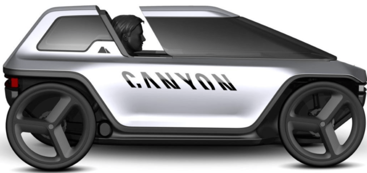 Canyon залучила $1 млрд на виробництво електромобілю на педалях