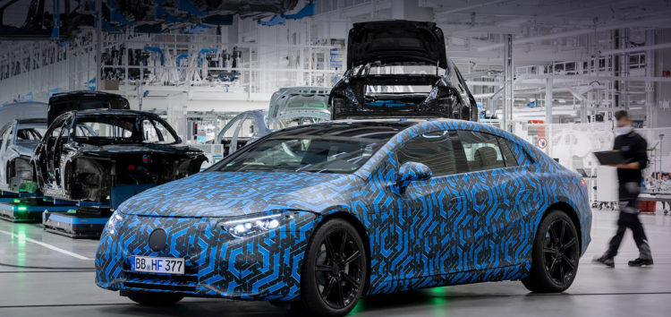 Mercedes-EQ почне виробництво чотирьох електромобілів у 2021 році