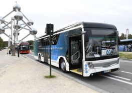 На дорогах Франкфурта тестируют водородный автобус