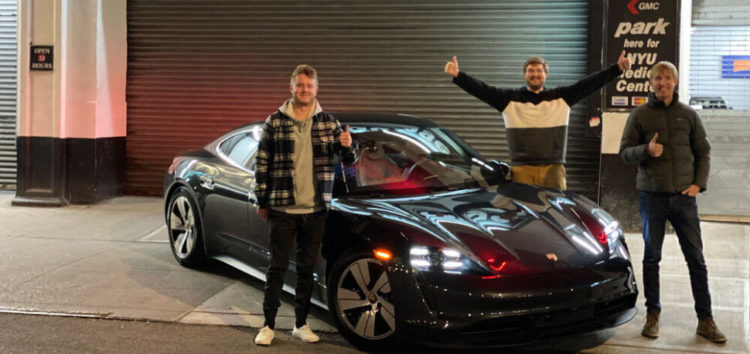 Porsche Taycan 4S побил рекорд Tesla Model 3