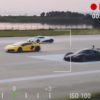 Хто знімав драг-рейсинг між Lamborghini Aventador і Koenigsegg Agera? (відео)