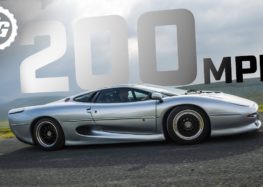 30-летний Jaguar разогнали до 320 км/ч