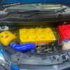 Моторный отсек авто смастерили в виде конструктора Lego