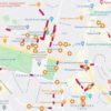 Есть доступная карта с мошенниками-парковщиками Киева