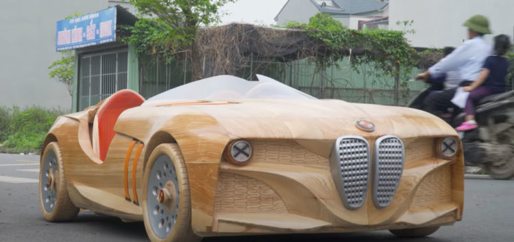 В’єтнамський майстер представив дерев’яний родстер BMW 328 Hommage