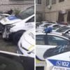 В Украине нашли свалку разбитых полицейских машин