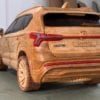 Создали деревянную копию Hyundai Santa Fe