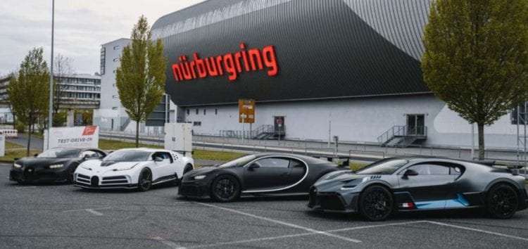 Bugatti протестировал сразу четыре свои новинки