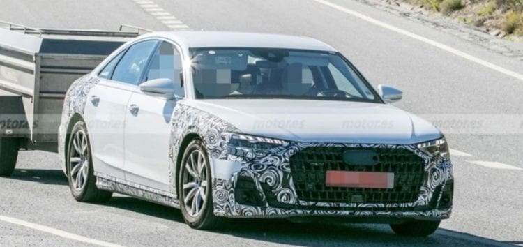 Audi тестує нову версію седану A8