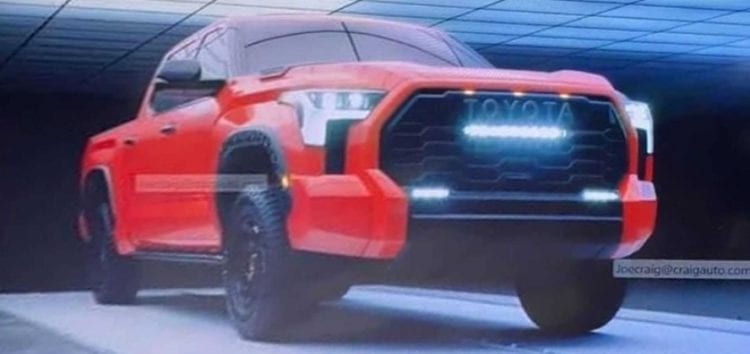 Новая Toyota Tundra будет оснащена раздвижным задним стеклом