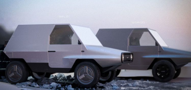 Дизайнер представив позашляховик ЛуАЗ нового покоління на електротязі