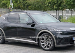 Електрокросовер Genesis GV60 тестують на дорогах