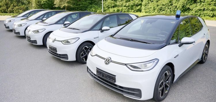 Немецкая полиция купила электрические Volkswagen ID3