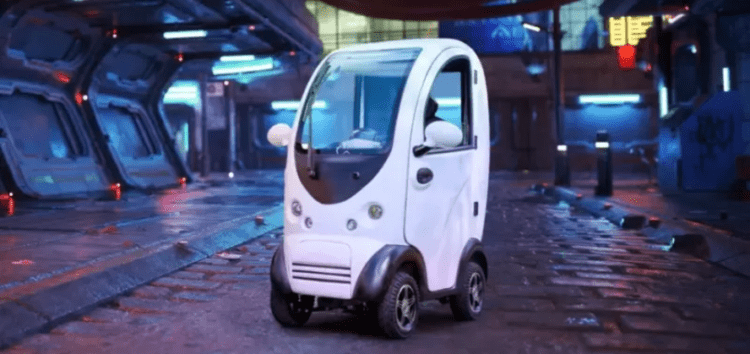 Создали самое маленькое электрическое авто для одного человека