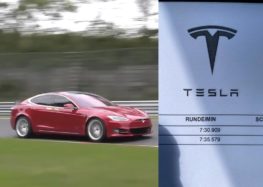 Нова Tesla поставила швидкісний рекорд