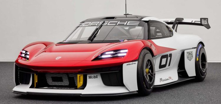 Porsche продемонструвала електричний болід Mission R Concept