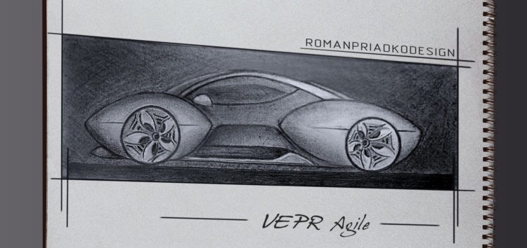 Українець показав дизайн суперкара