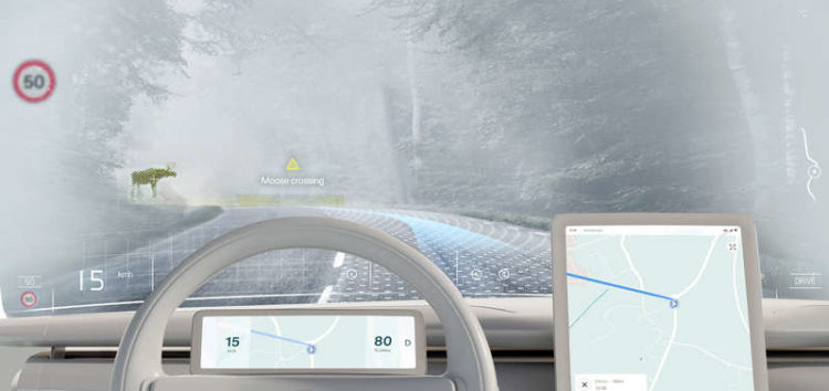 Автомобілі Volvo отримають нові проекційні дисплеї