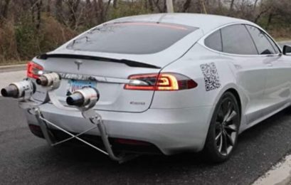 Американец представил модернизированный Tesla Model S