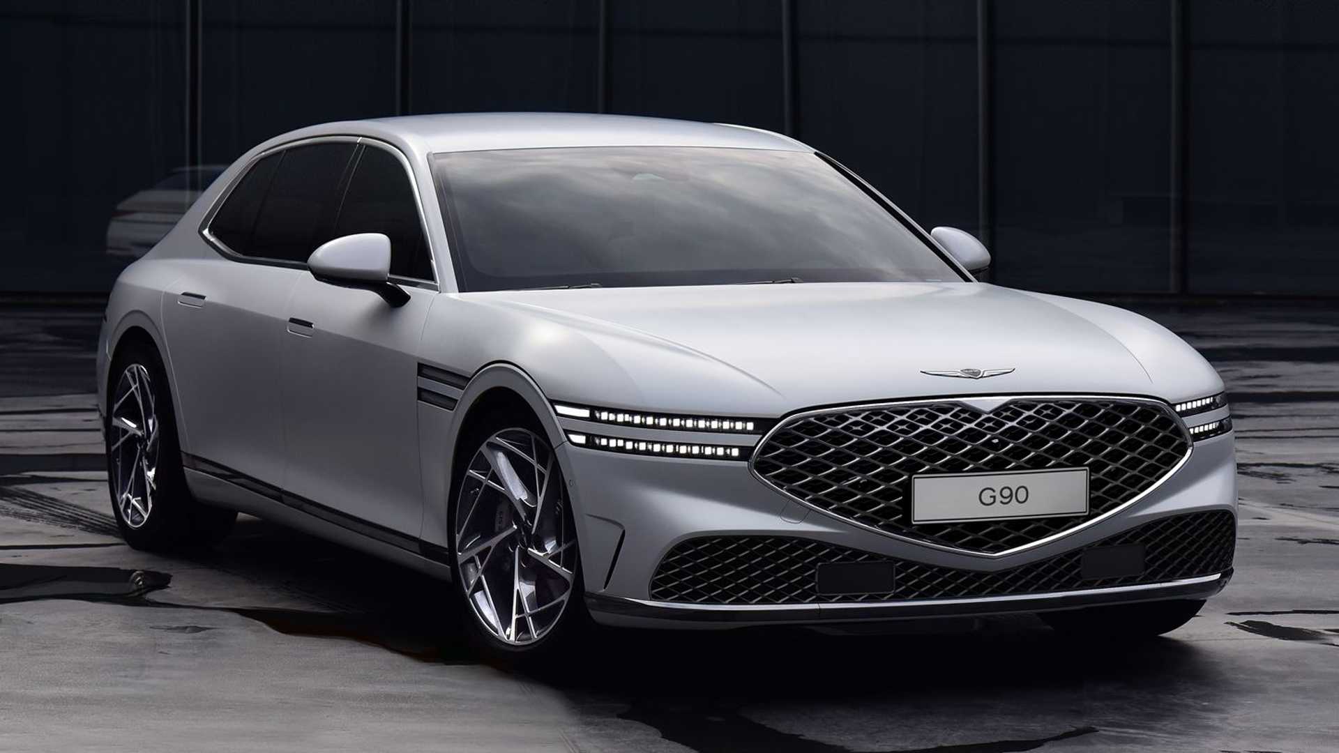 Фото нового 2023. Genesis g90 2022. Дженезис 2022 новый.