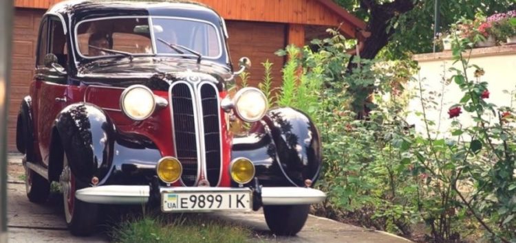 Українець самостійно відреставрував 85-річний BMW