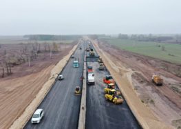 «Укравтодор» завершує будівництво дороги до Дніпра