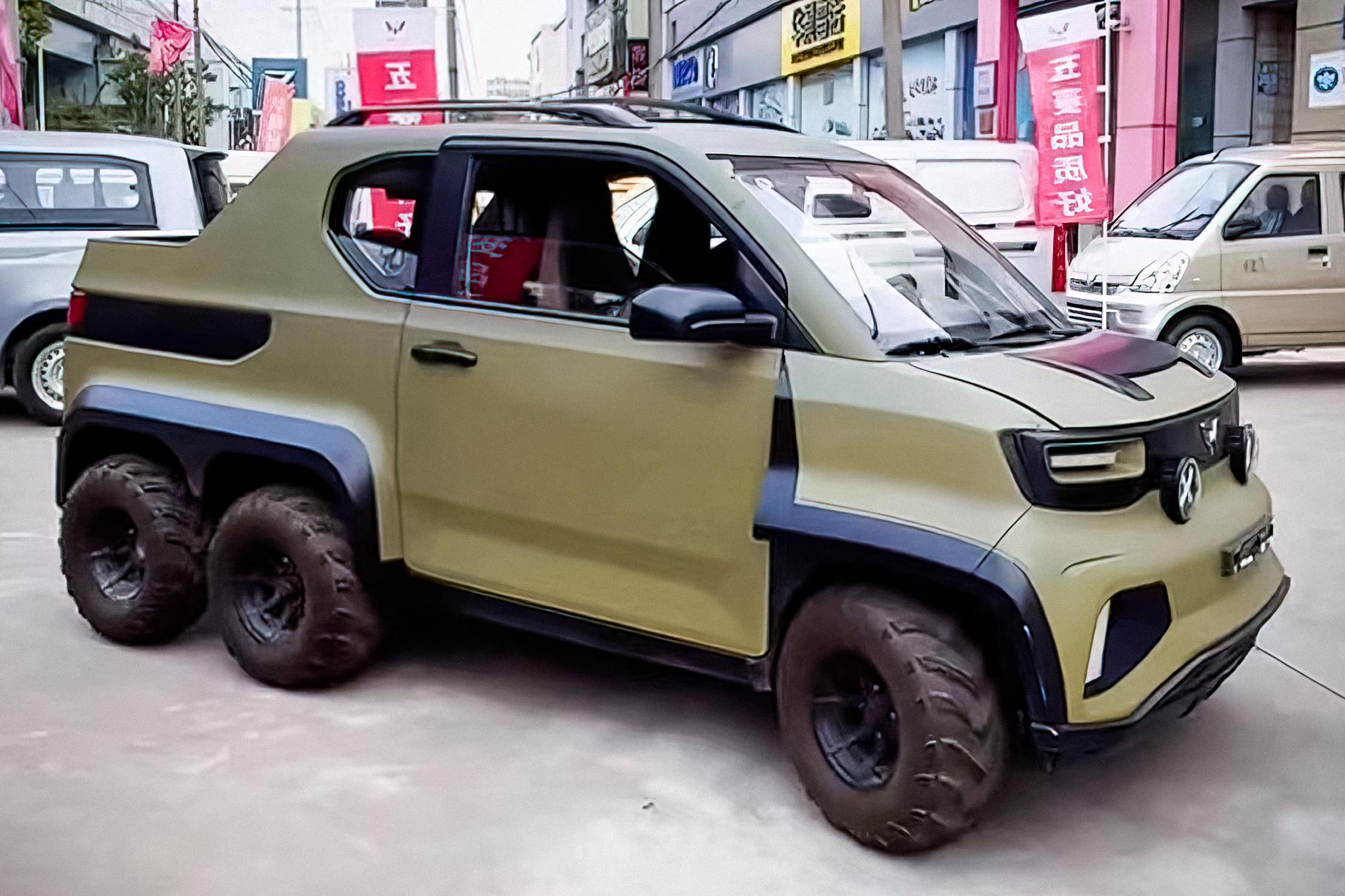 Недавно показали самый маленький электрокар с шестью колесами - Autogid.pro