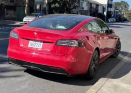 Вдалося зафільмувати нову Tesla Model S