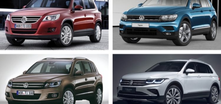 Показали новейший Volkswagen Tiguan 2025