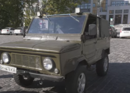 Харьковчане сделали из «Волынянки» электромобиль для разведчиков