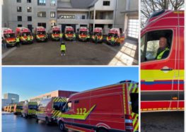 Люксембург передав Україні 8 автомобілів швидкої медичної допомоги