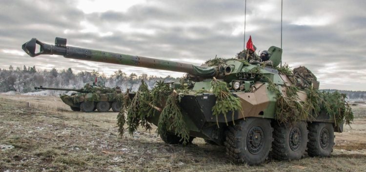 Французские танки AMX-10RC уже в Украине