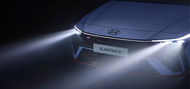 Hyundai показала седан Elantra N нового покоління