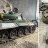 В Украине построили эвакуационный автомобиль из российского танка Т-62