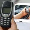 Nokia 3310 otwiera samochód (wideo)