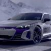 Potężne Audi RS e-tron GT weźmie udział w wyścigach na lodzie