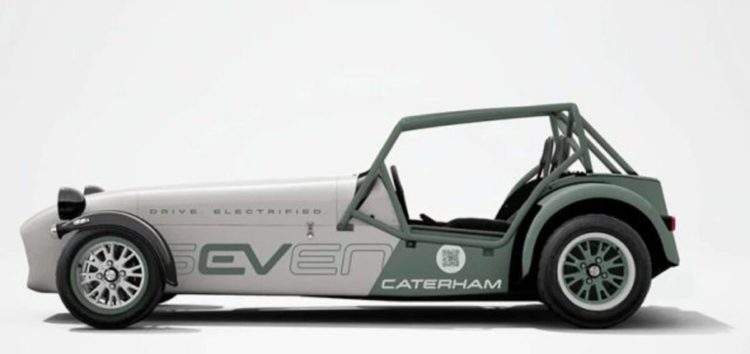 Электрический Caterham 7 готовится к презентации