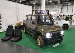 В Украине показали новый электромобиль LUAZ