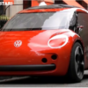 Електричний VW Beetle побачили в Парижі