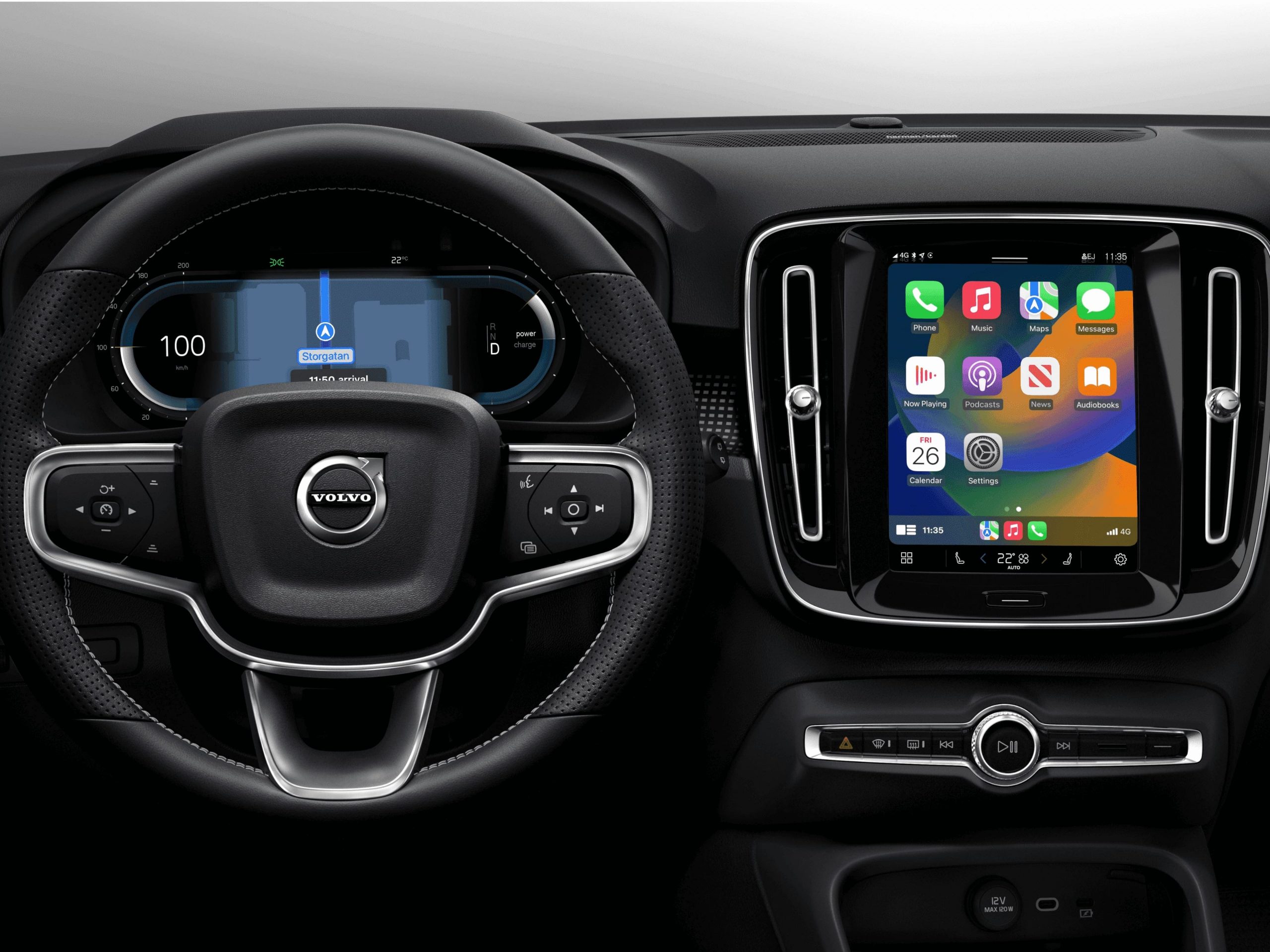 Украинские владельцы автомобилей Volvo получили новые функции CarPlay.  Читайте на UKR.NET